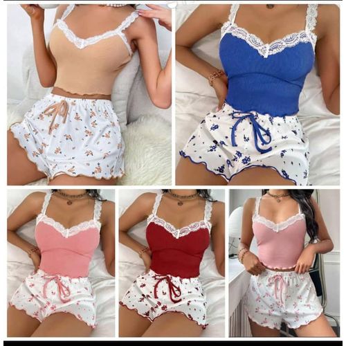 1 Set Ladies Underwear Or Sleeping Short And Camisole Top Item | Buy 1 Set Ladies Underwear Or Sleeping Short And Camisole Top | SPOP Enterprise Global